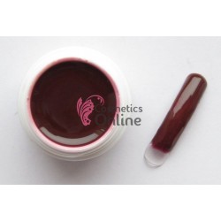 Gel UV Amelie color Cosmic Red 5ml + 1 Cutie cu paiete Holografice Cadou